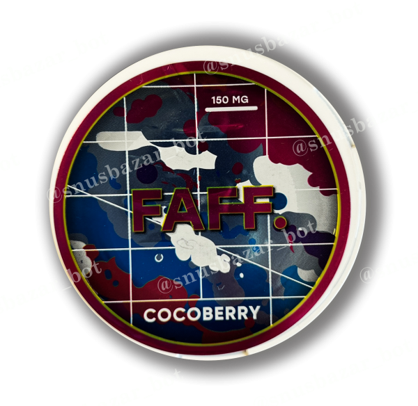 FAFF 150 mg Вкус - Cocoberry (кокос с клубникой)