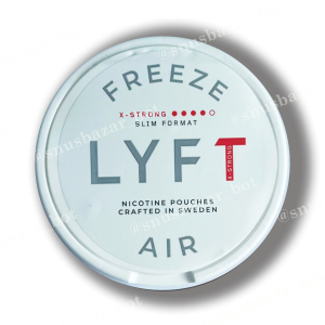 LYFT Freeze X-Strong (Швеция, оригинал) Вкус - ледяная мята