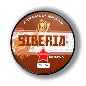 SIBERIA EXTREMELY BROWN Slim (Швеция, оригинал) Вкус - мята