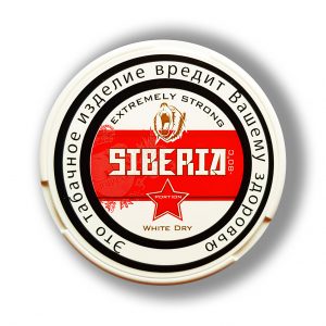 SIBERIA EXTREMELY STRONG акциз (Швеция, оригинал) Вкус - мята