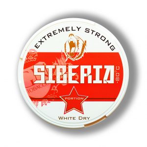 SIBERIA EXTREMELY STRONG (Швеция, оригинал) Вкус - мята